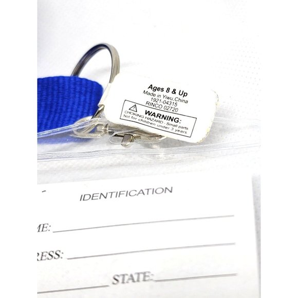 43" U.S Air Force ID Badge Detachable Lanyard Badge Holder Blue - Picture 6 of 11